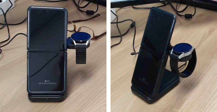 실제 충전중인 모습