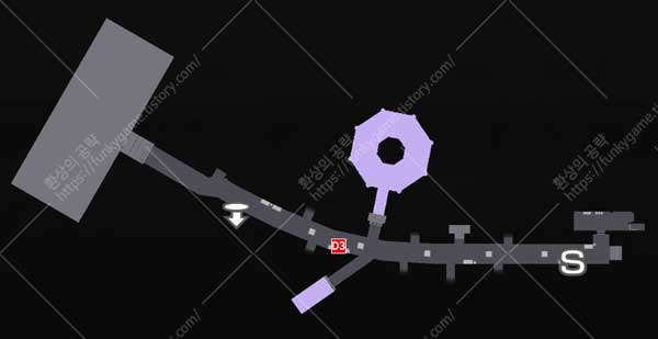 물품보관함 삼도천변 지하 지도 이미지