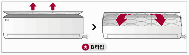 LG에어컨 청소 B타입