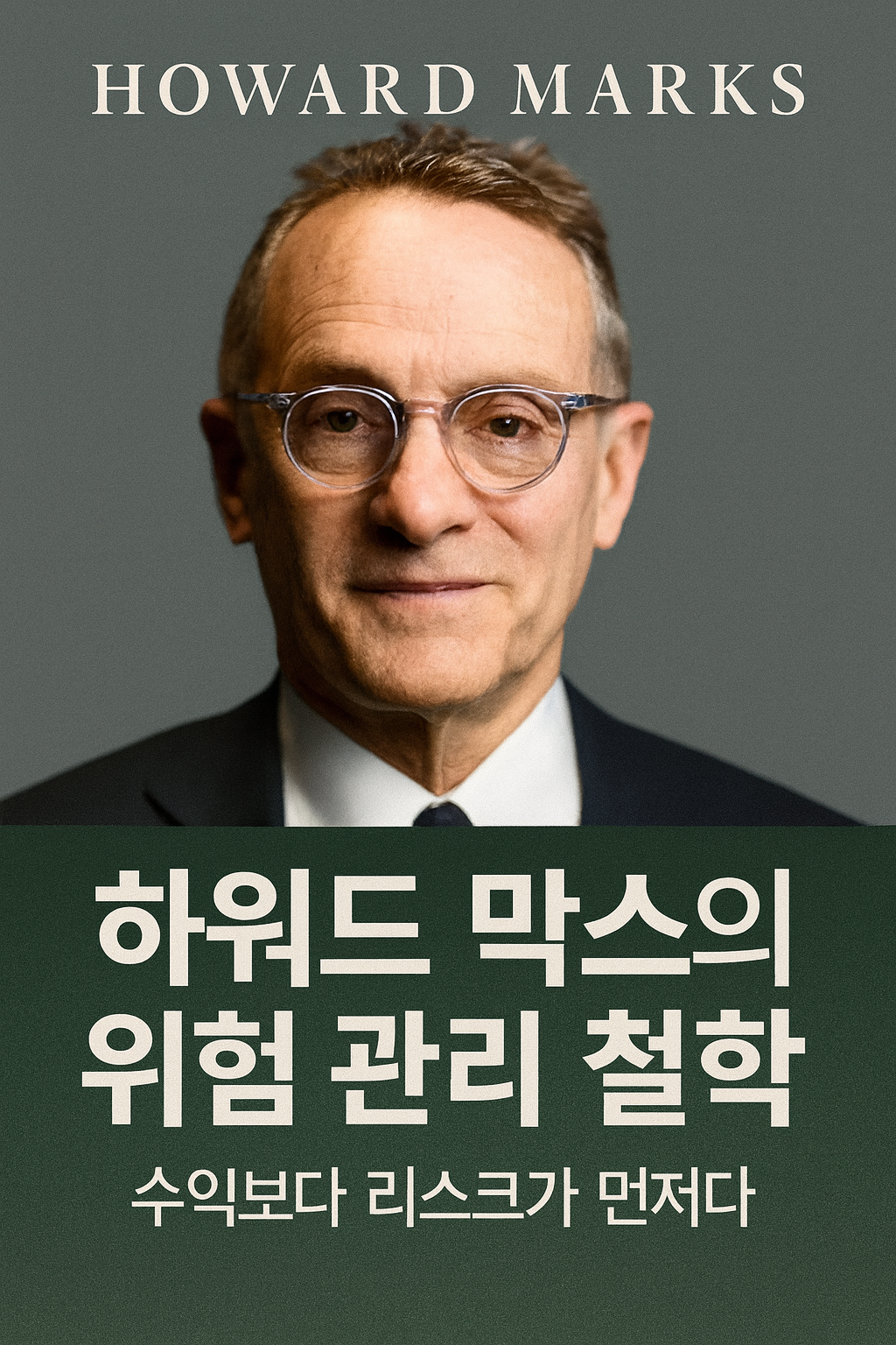하워드 막스의 메시지는 단순하고 강력합니다. &ldquo;투자는 얼마나 벌 수 있느냐가 아니라, 얼마나 잃지 않을 수 있느냐의 게임이다.&rdquo;