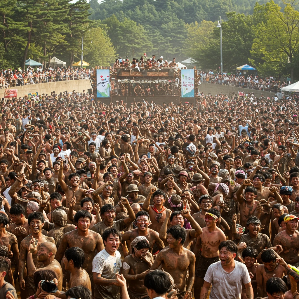 세계적인 축제로 성장한 보령머드축제