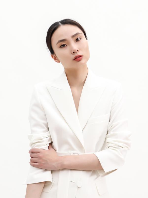 수트힐 여성정장 루즈핏 벨티드 싱글자켓 -