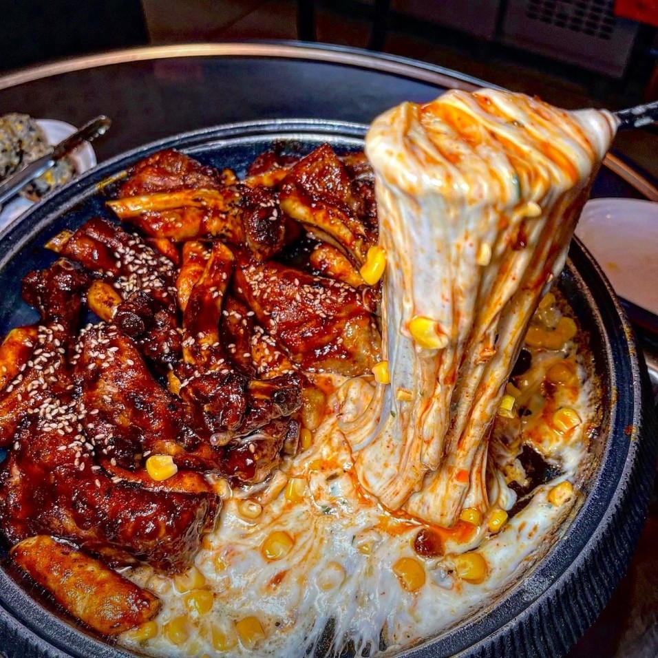 치즈폭포 등갈비