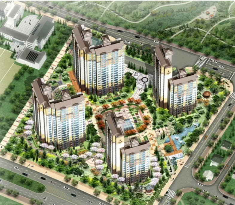 판교 산운마을 9단지 대방노블랜드 청약일 분양가