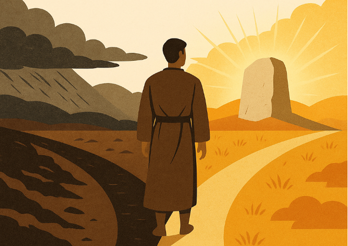 신명기 32장 - 모세의 노래, 가나안 땅을 바라보는 모세