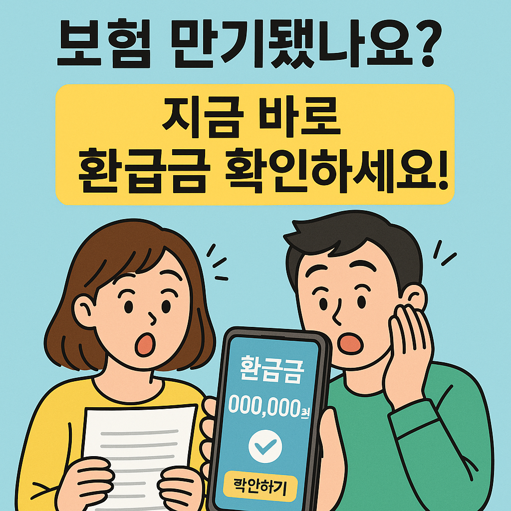 보험 만기환급금 조회 방법 1분 만에 확인하는 쉬운 방법