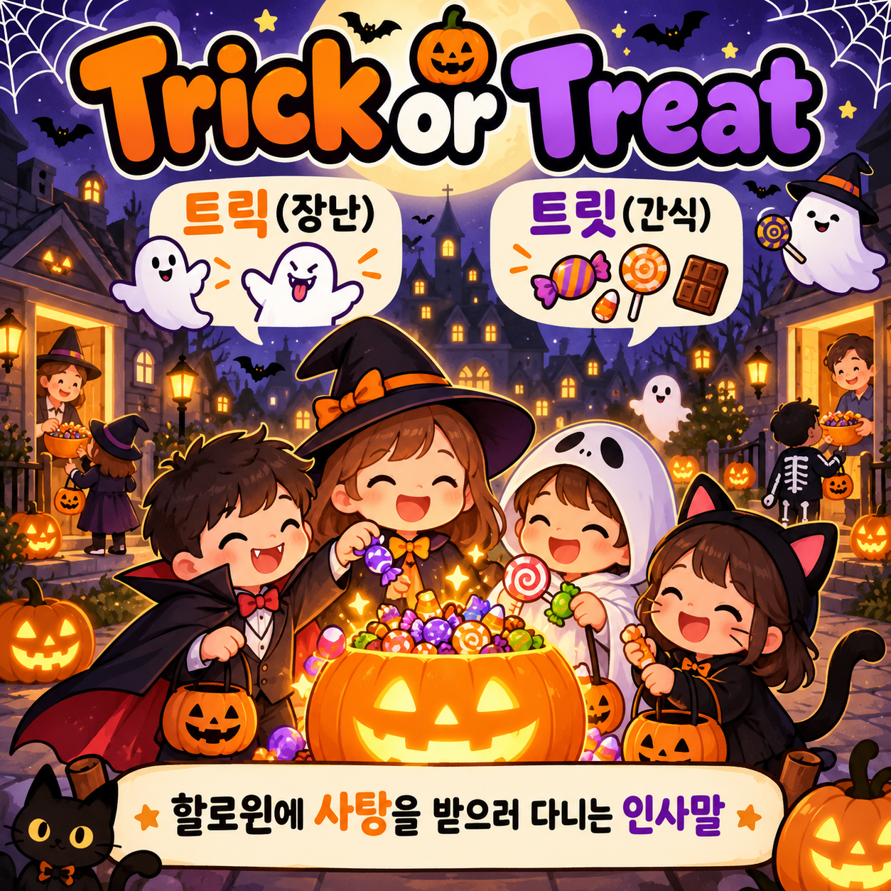 트릭 오어 트릿 뜻
