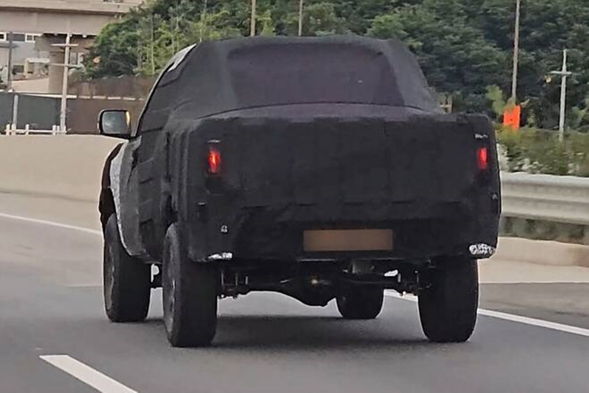 기아 픽업트럭 타스만 테스트카 스파이샷