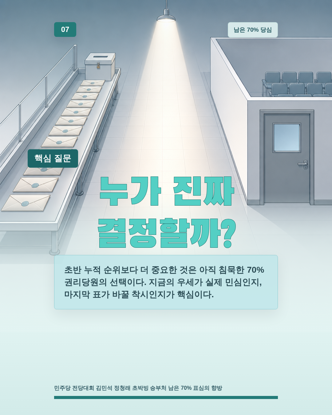 누가 진짜 결정할까?