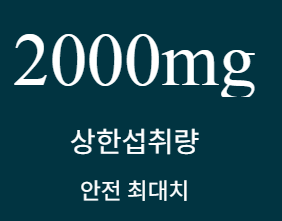 비타민c 하루권장량 