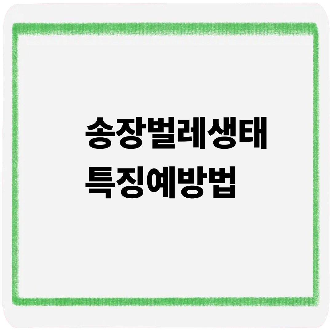 송장벌레 생태 특징 예방법