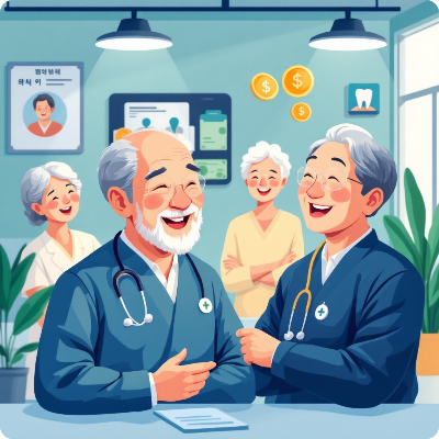 65세 이상 노인 건강지원금 이미지