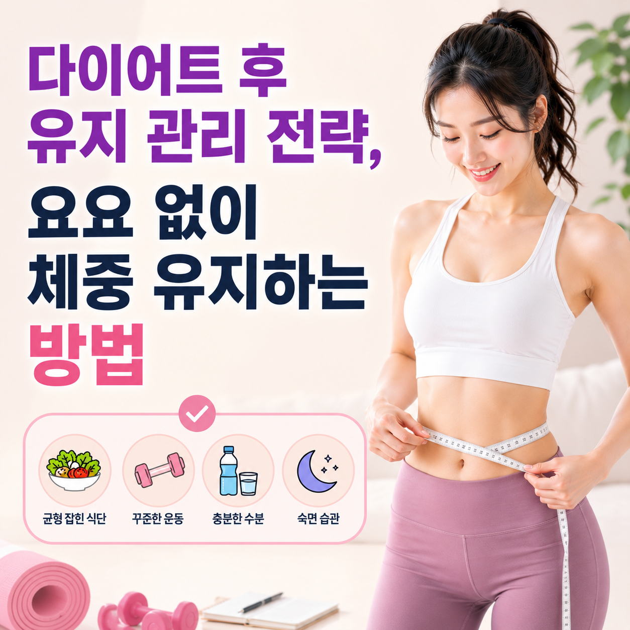 다이어트 후 유지 관리 전략