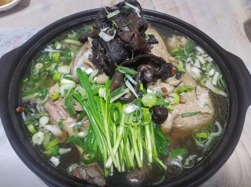 생생정보마당 능이한방백숙