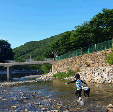 경주 산내들펜션 캠핑장