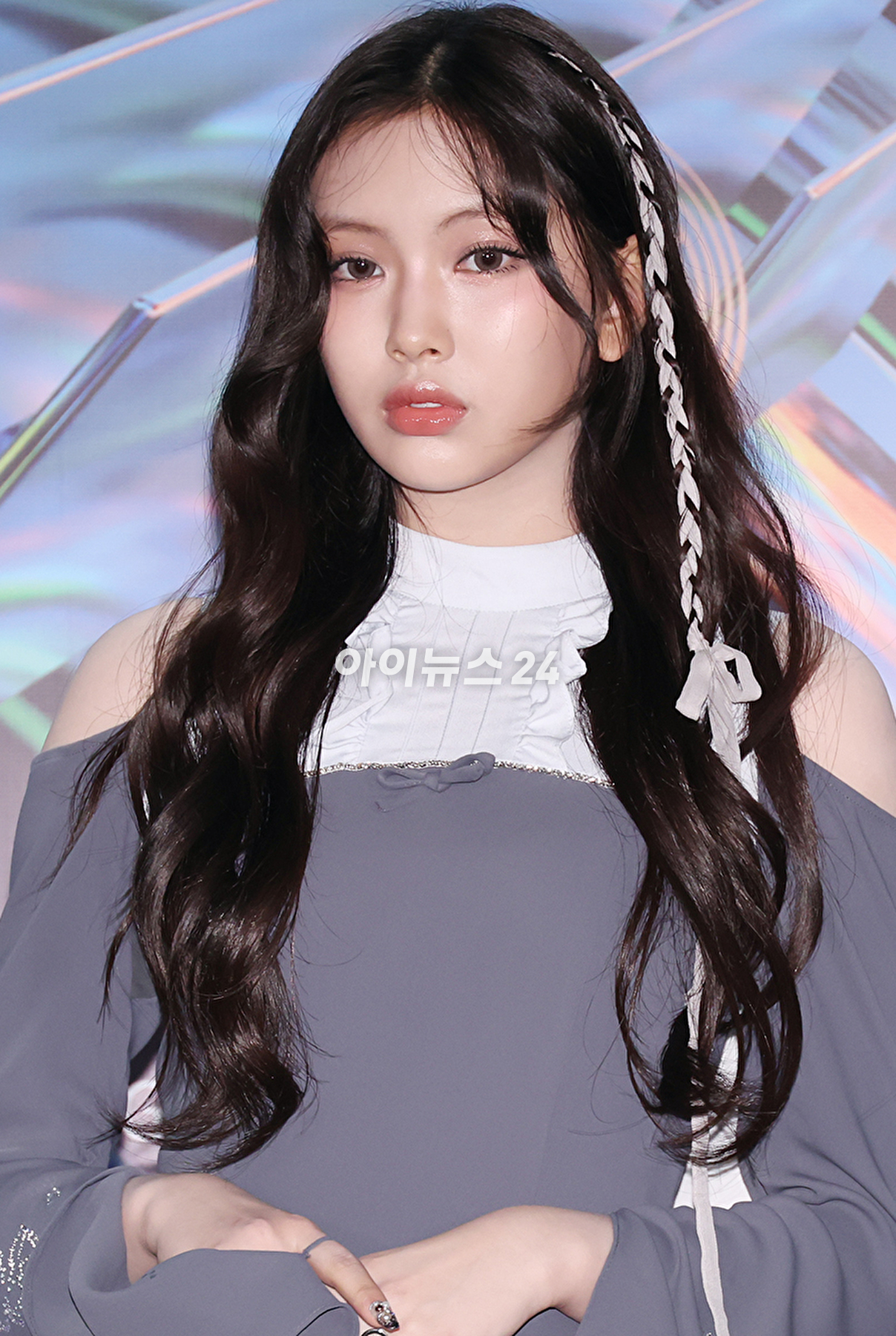 그룹 뉴진스가 6일 오후 인도네시아 자카르타 인터내셔널 스타디움에서 열린 &#39;제38회 골든디스크 어워즈 with 만디리&#39;에 참석하고 있다. [사진=골든디스크 어워즈 사무국]