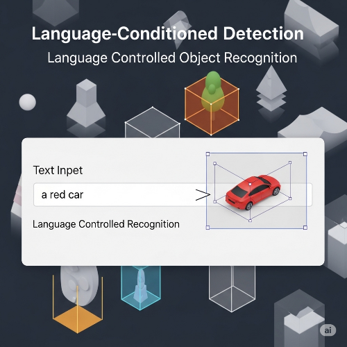Language-Conditioned Detection: 언어 제어 객체 인식