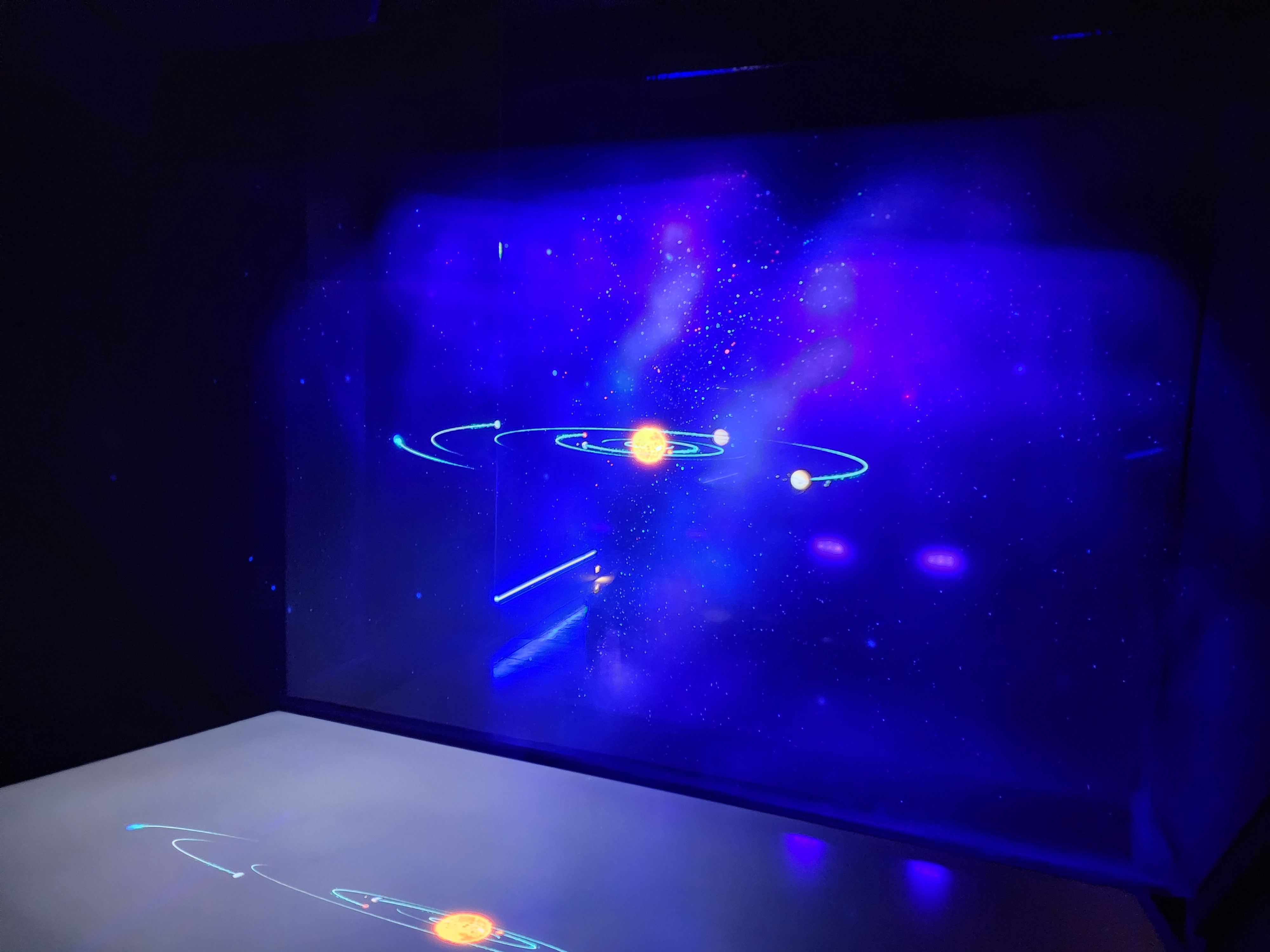 태양 주위를 도는 행성들