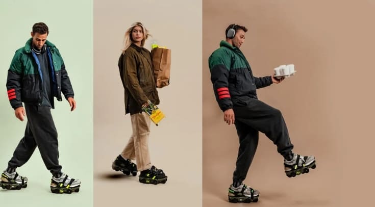 걷기 속도 2.5배로 늘려주는 신발 'Moonwalker' VIDEO: These electric shoes help you easily walk 2.5x faster