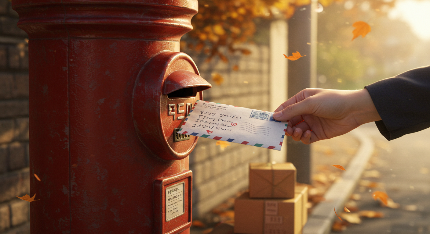 우편 이미지