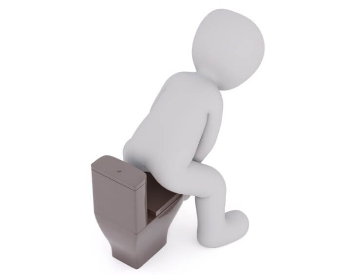 소변이 부자연스러운 모습