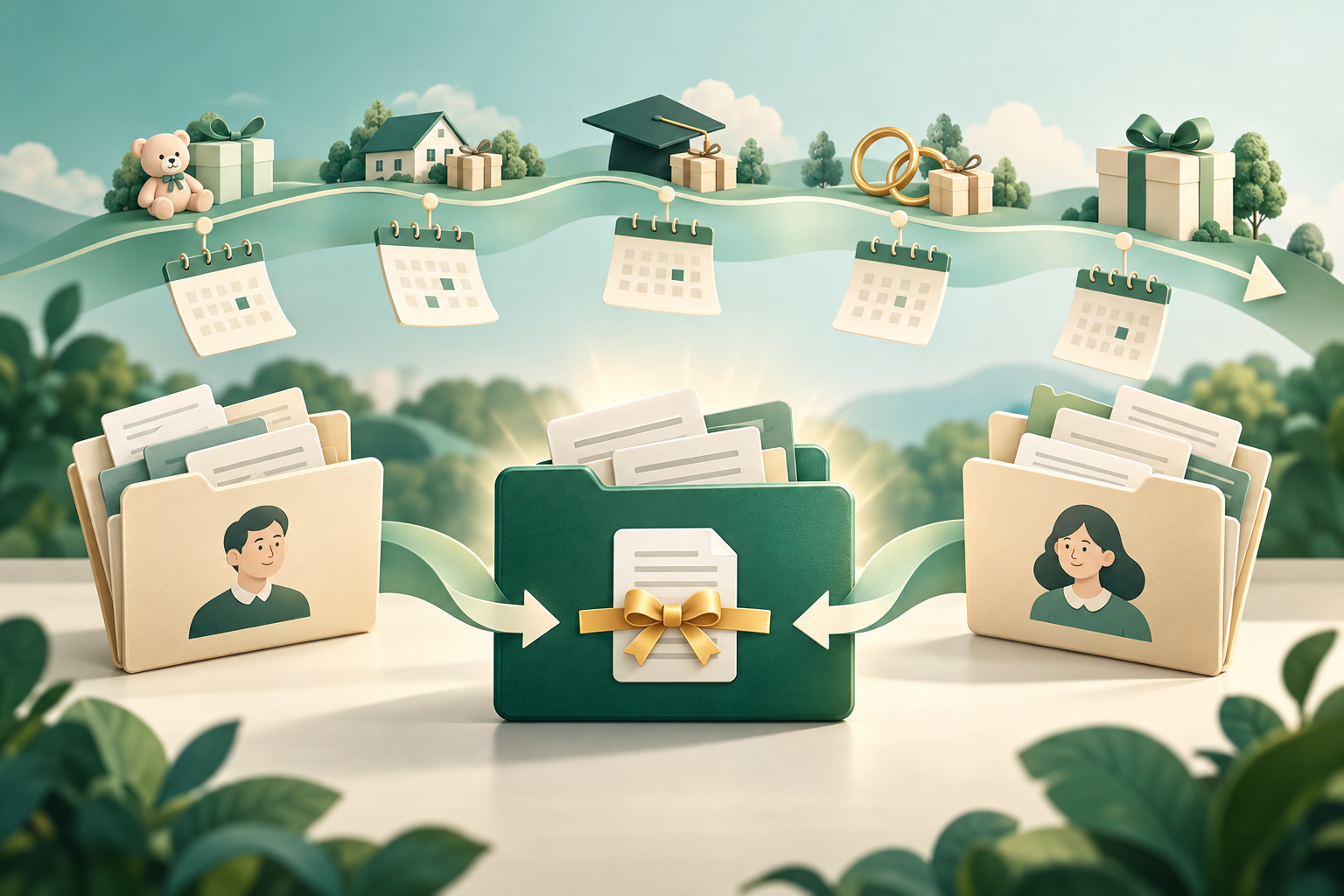 증여세 간이 계산기 - 증여금액·공제·과거 증여 입력하고 예상 세액 비교