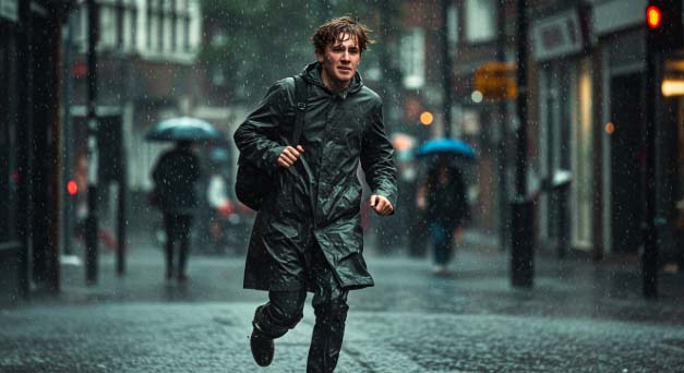 왜 장마철엔 바지가 젖을까?