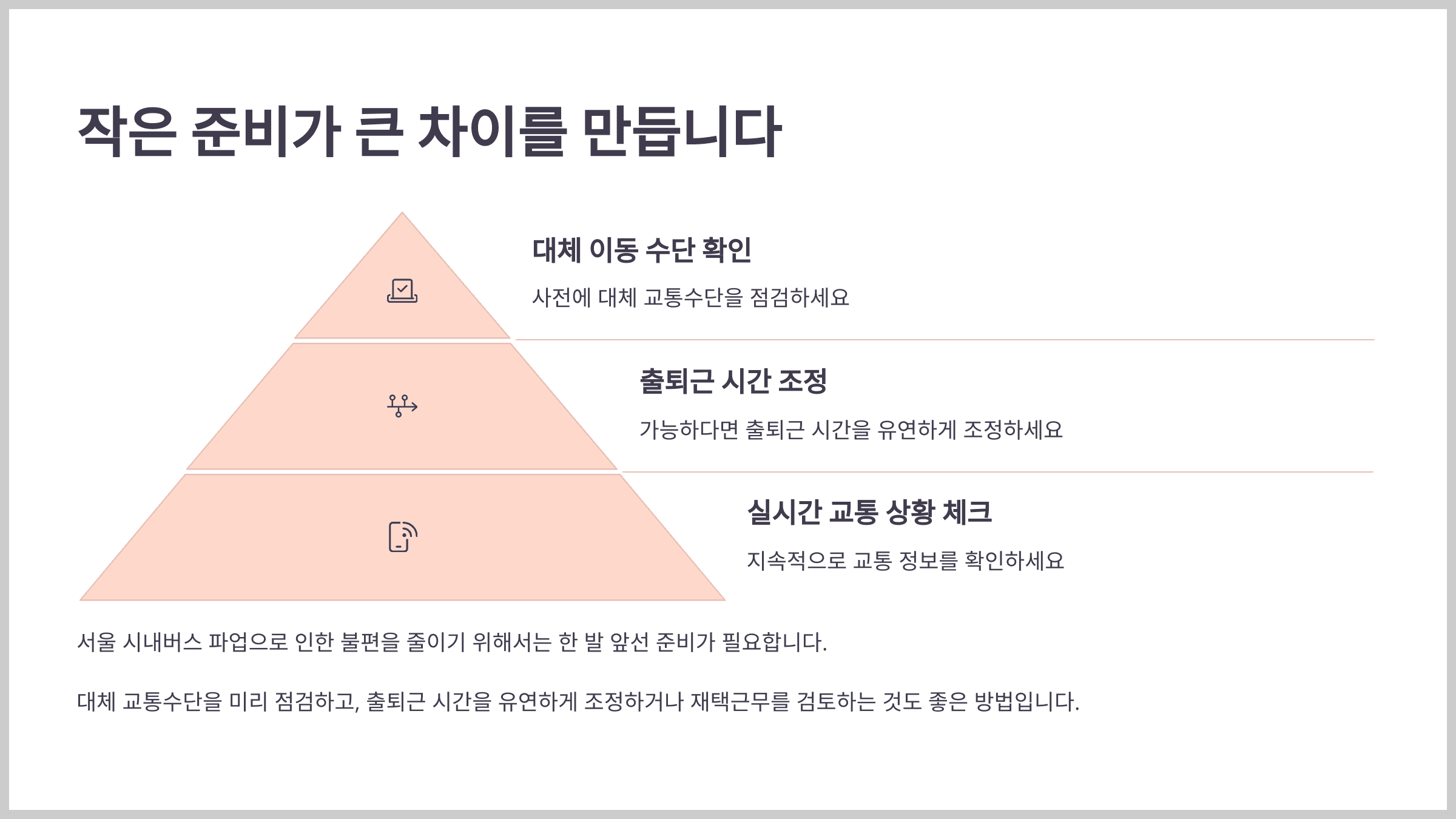 결론: 작은 준비가 큰 차이를 만듭니다
