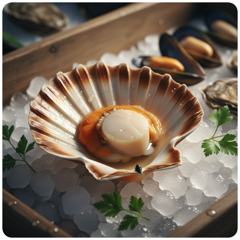 가리비 제철, 효능