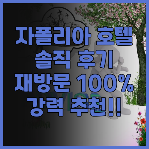 아테네 자폴리아 호텔 실제 투숙객 생..