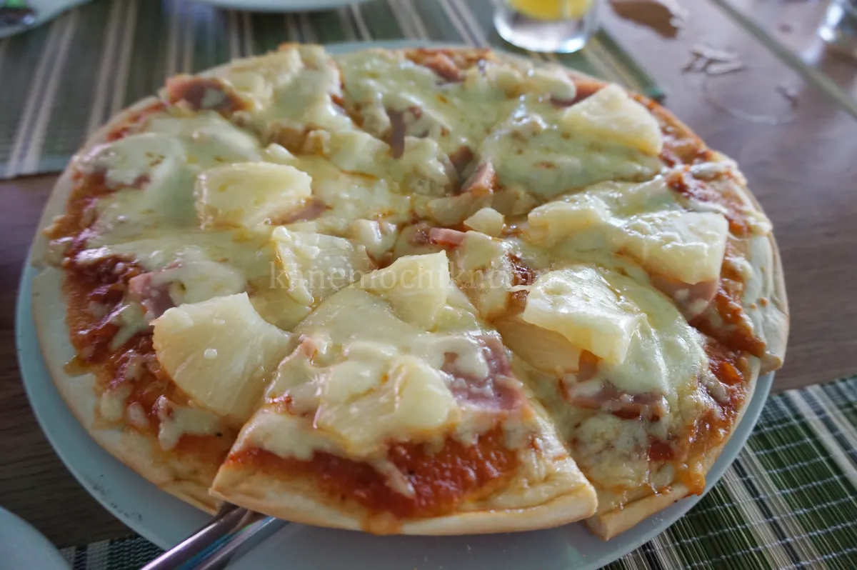 필리핀팔라완-도스팔마스리조트-피자