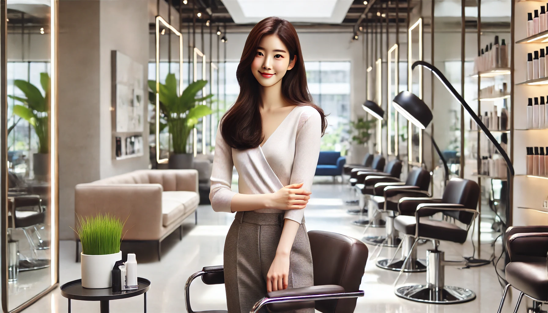 미용실 인테리어