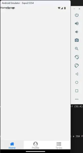 하단 탭 내비게이션 커스터마이징 화면