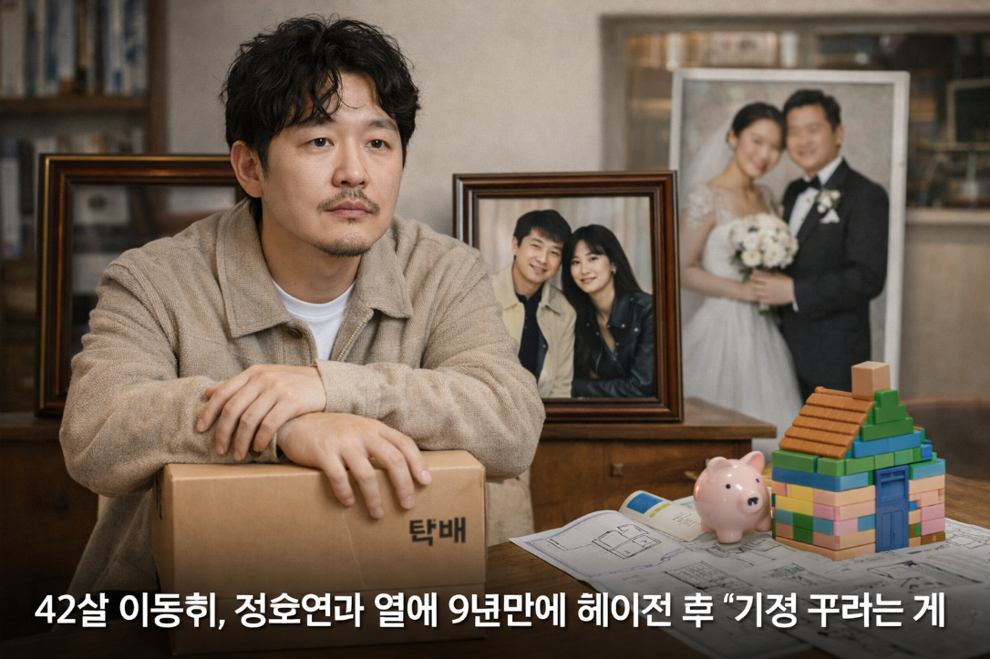 이동휘, 정호연과 9년 공개열애 종지부 "가정 꾸리는게 목표" 고백