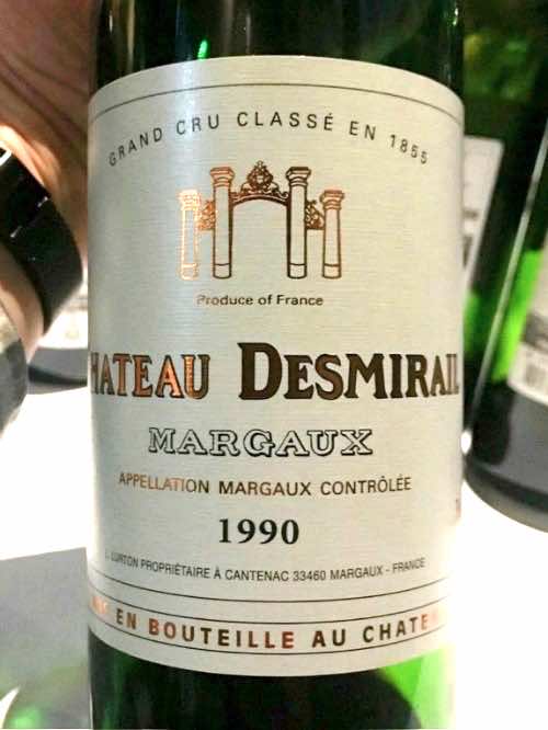 Chateau Desmirail 1990