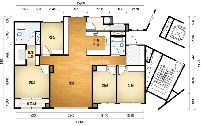 산운마을-13단지-데시앙-평면도