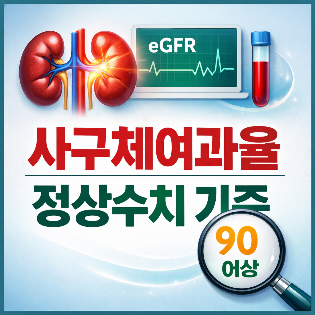 사구체 여과율 정상수치