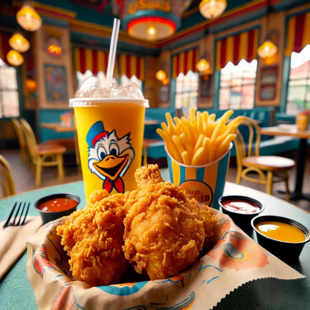 롯데월드 bhc 콜팝