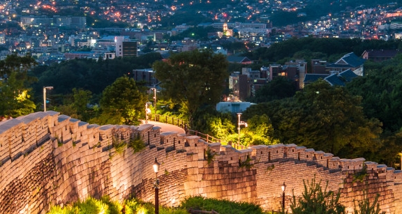 화성행궁, 남한산성, 한양도성길