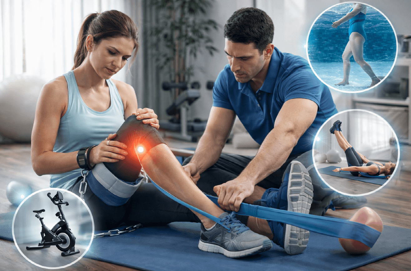 무릎이 아플 때 추천 운동