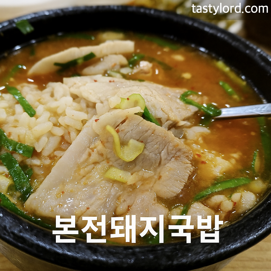 본전돼지국밥