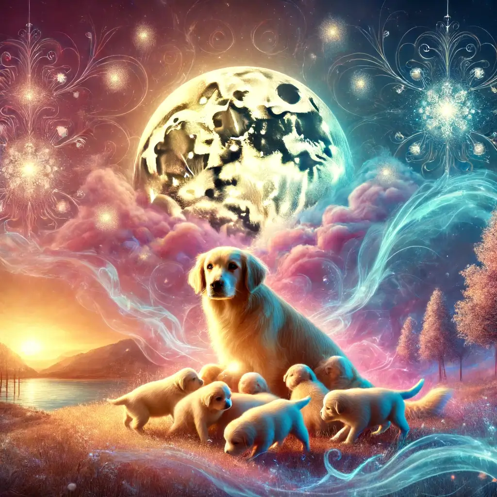 개가 새끼 낳는 꿈 해몽