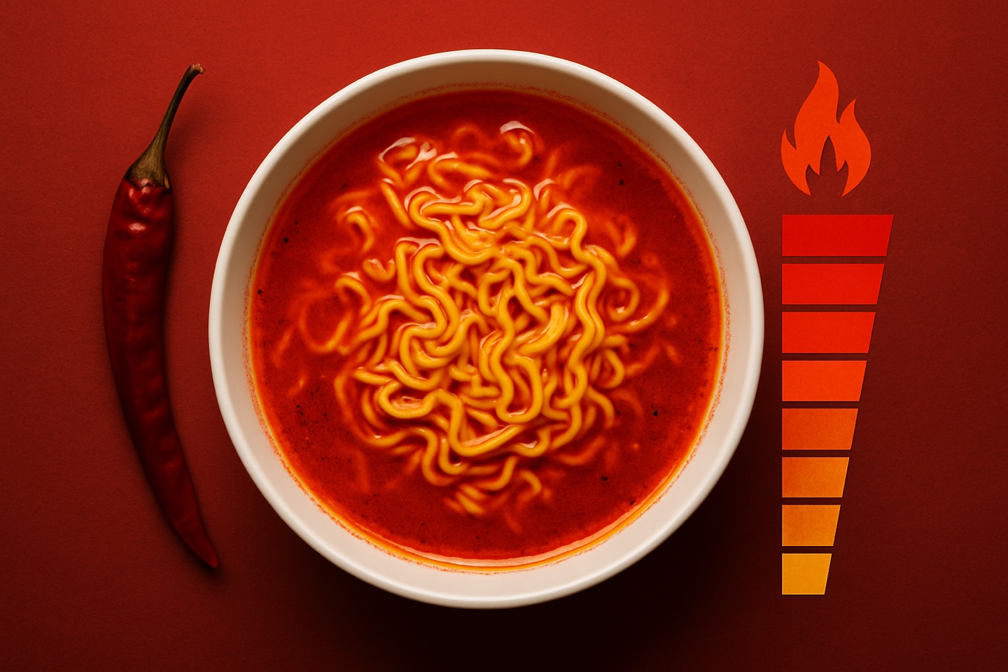 라면 매운맛 스코빌 지수, 건강에 미치는 영향은?