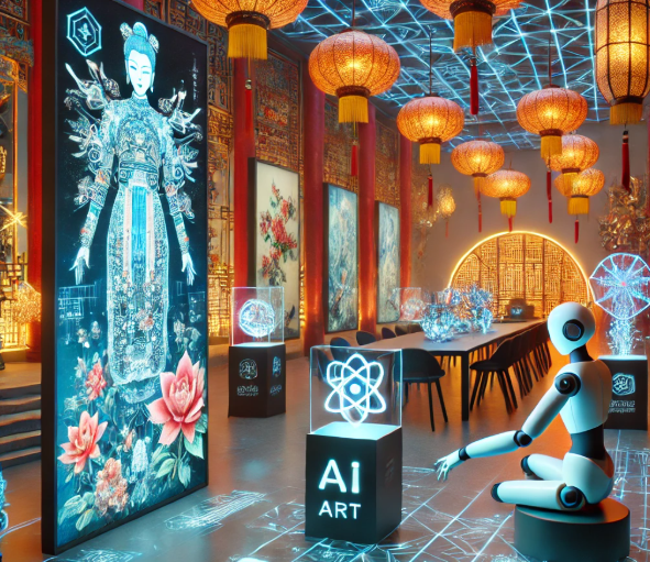 아시아 각국의 AI 예술 수용 현황