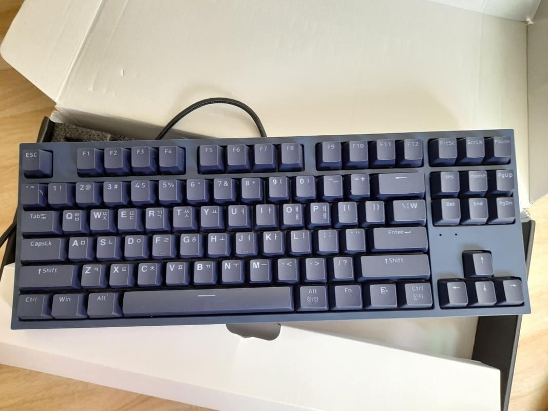 가성비 텐키리스 키보드 콕스 CK87