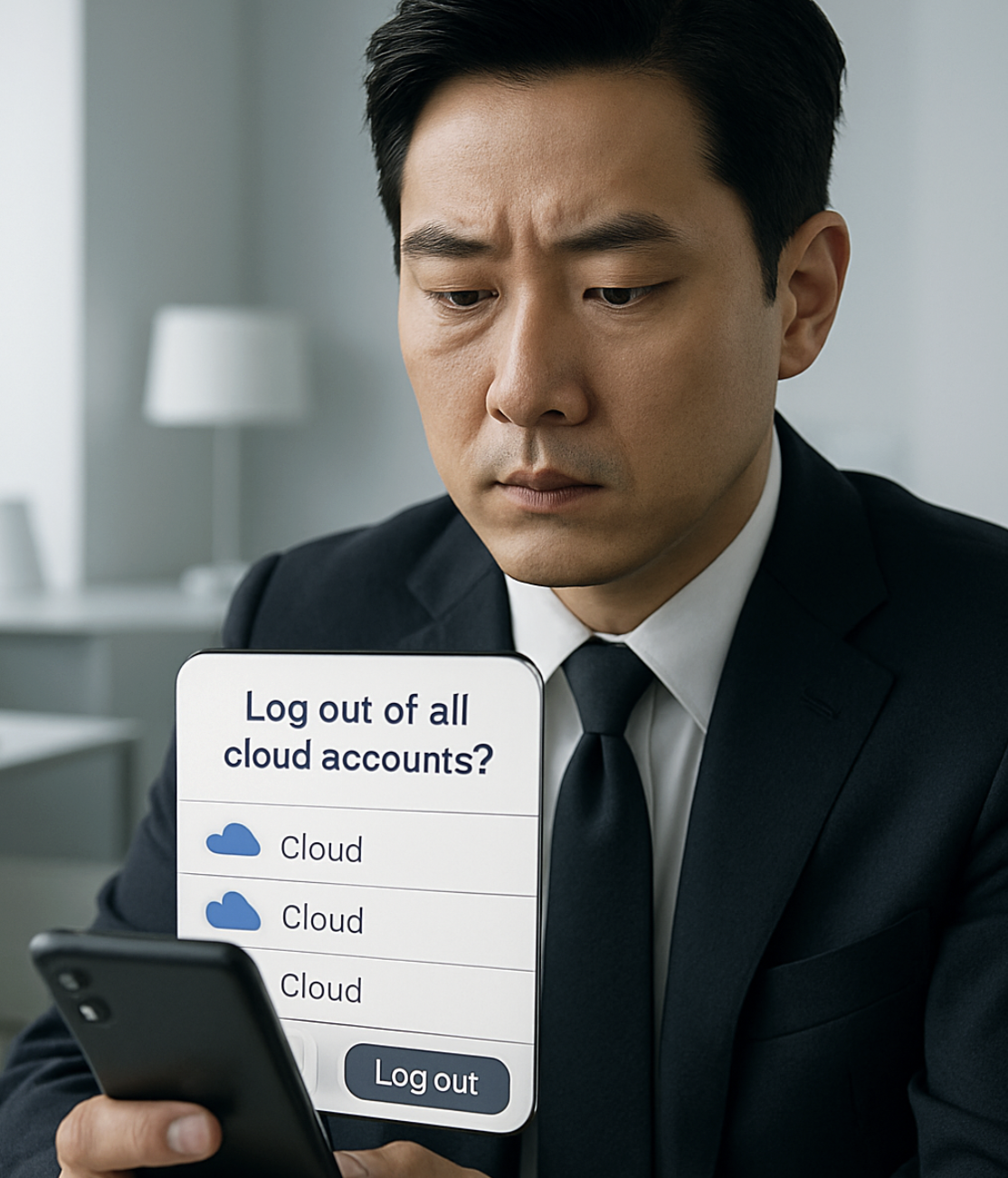 4단계: 가장 잊기 쉬운 함정, 계정 로그아웃