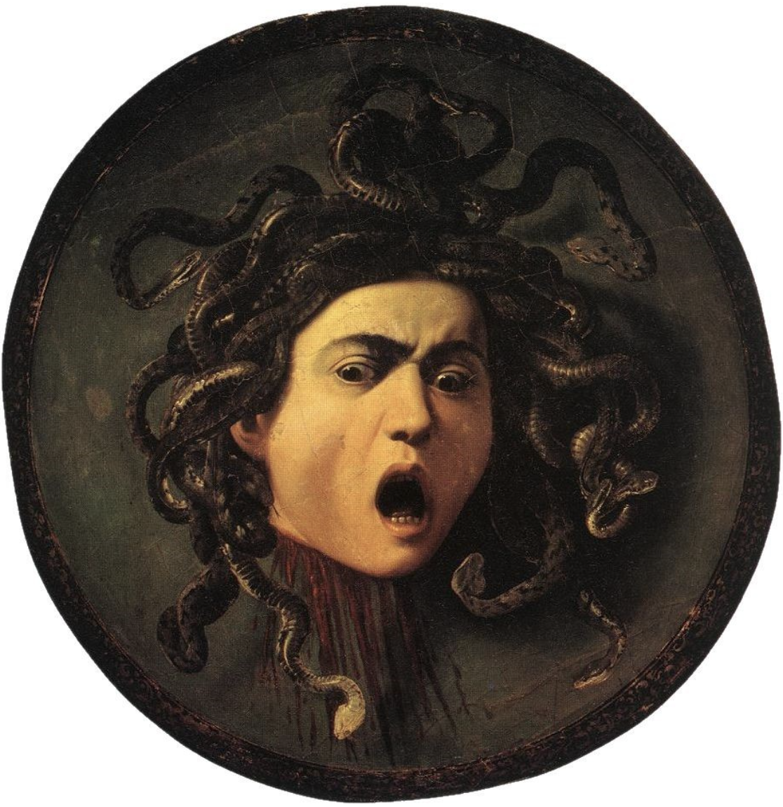 메두사의 머리 : 카라바조
