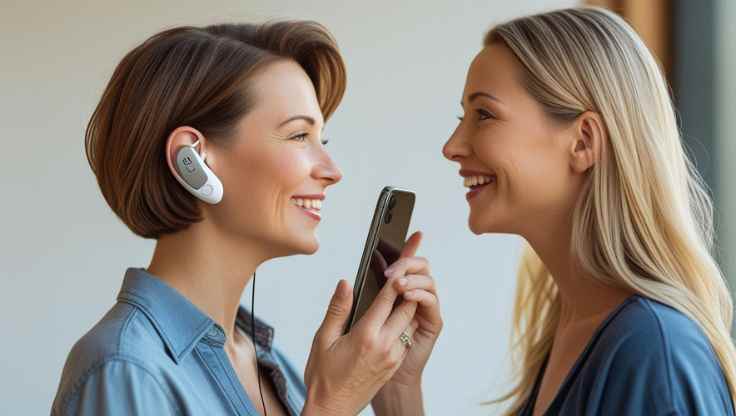 보청기와 호환되는 청각보조 앱