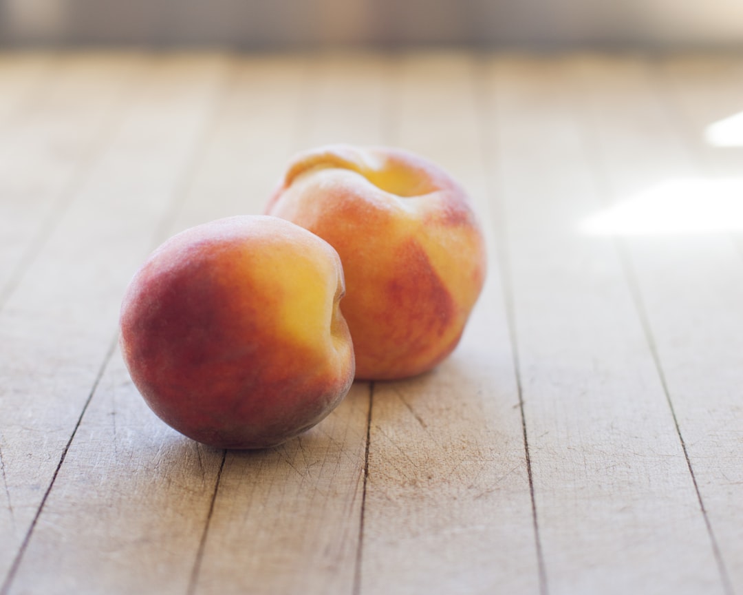 Peach.