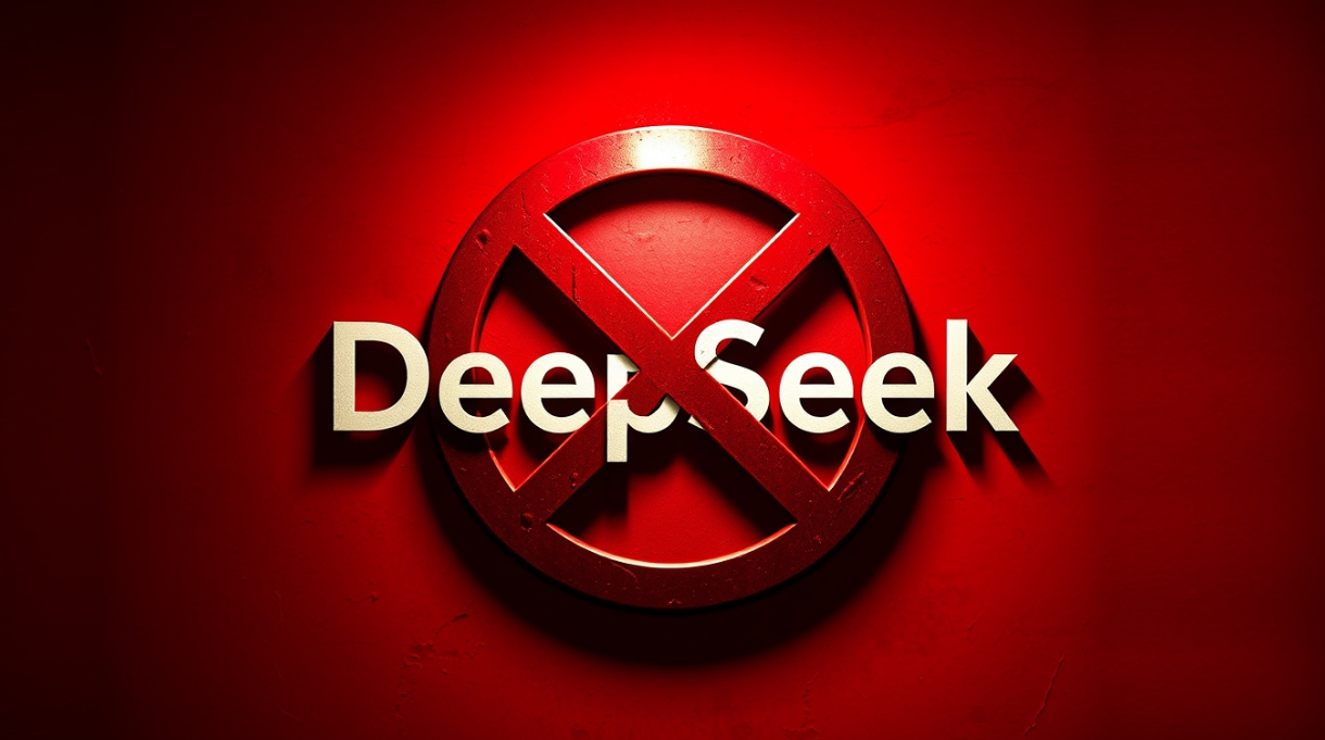 딥시크 제한하는 사진